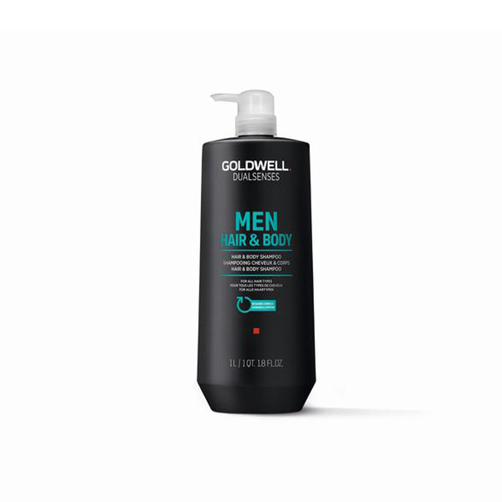 Goldwell Mens HAIR AND BODY SHAMPOO 1L