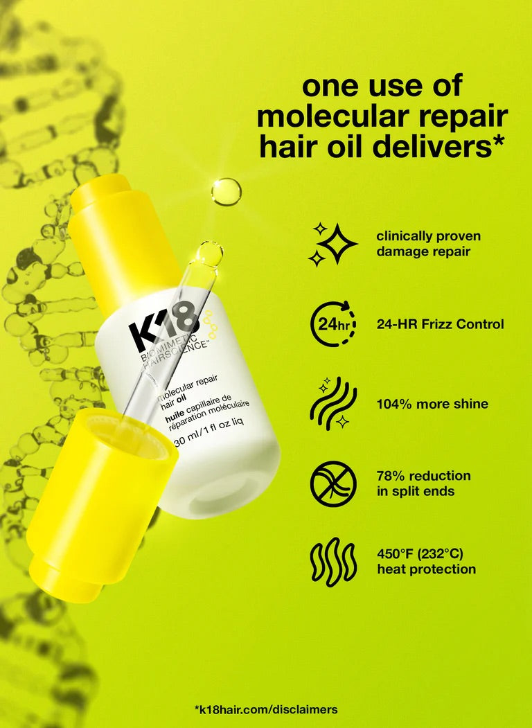 K18 PEPTIDE PREP™ molecular repair hair oil